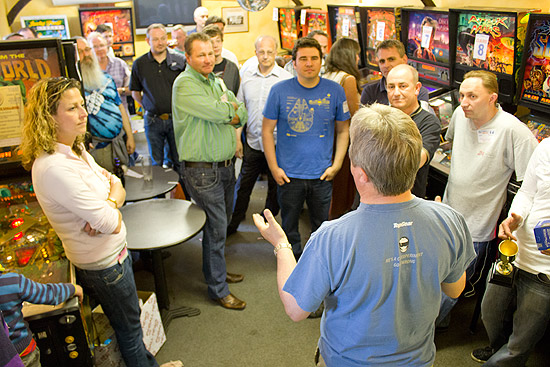 Mark thanks everyone for their help