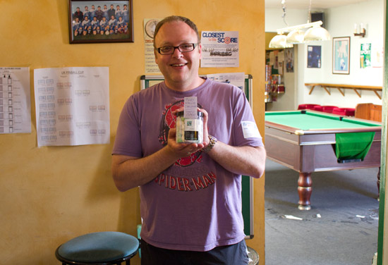 Third place, Tom Hare