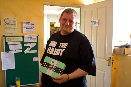 Second place, Matt Vince