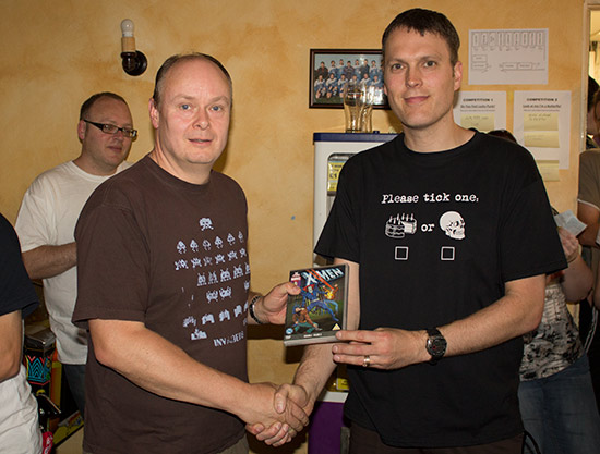 Fourth place, Dave Langley