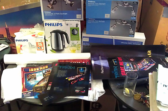 Some of Saturday's prizes