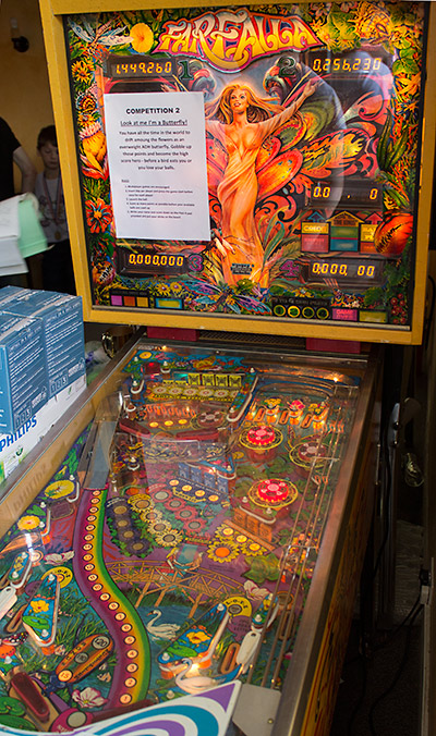 The high score competition on Farfalla