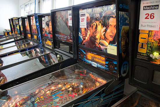More machines in the second pinball room