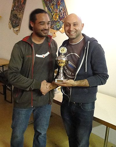 Second place, Daniele Celestino Acciari