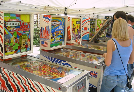 Some of the games used for the tournament