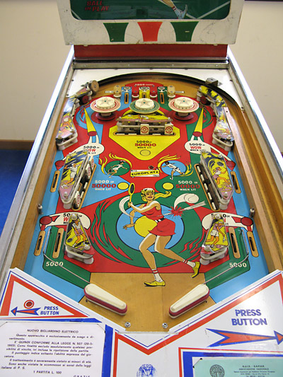 The Volee's playfield