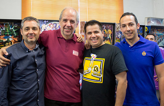 The four modern tournament finalists: