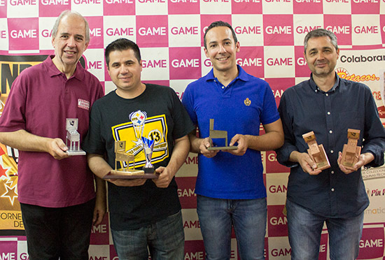 The top four in the modern tournament