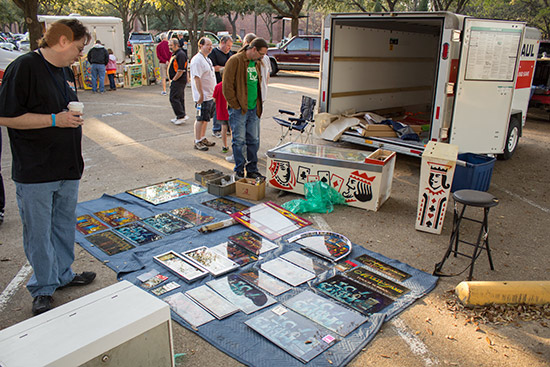As well as assorted arcade parts