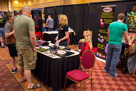 Pinball Arcade were tempting people to visit their Austin location