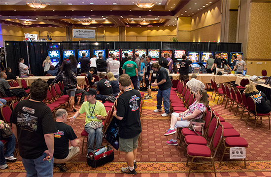 The tournament area