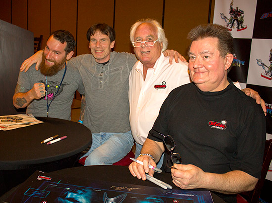 'Dirty' Donny Gillies, John Borg, Gary Stern and Steve Ritchie
