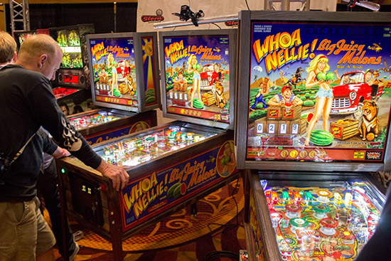 The Marco stand had five Whoa Nellie! games