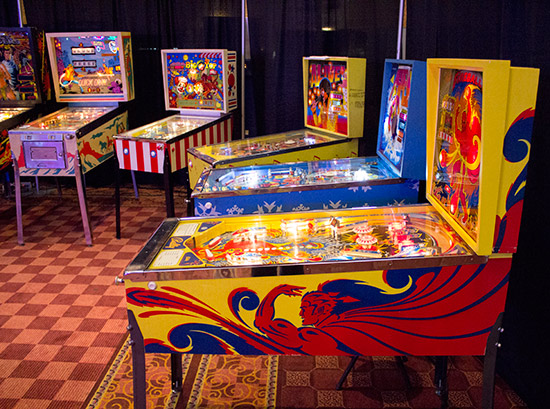 A display of home model games