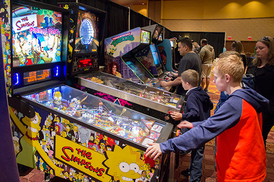 There were also numerous video games at the show