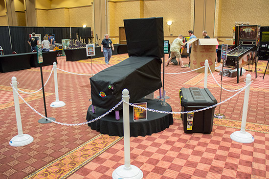 This mystery display-only machine will be unveiled later on Friday