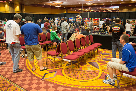 The tournament area