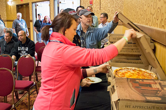 Pizza party time 