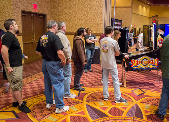 The line for the Safecracker
