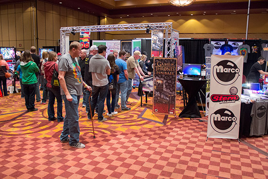 The Marco Specialties stand