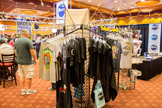 Along with the games and parts Marco Specialties had Stern clothing