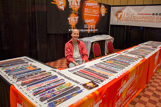 Tilt Graphics were promoting their big range of cabinet interior decals