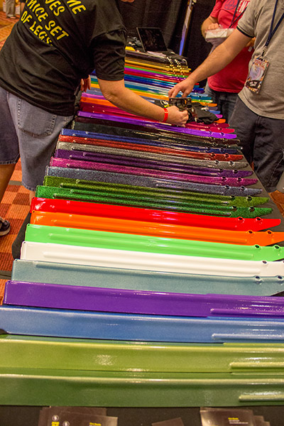 Legs of many colours