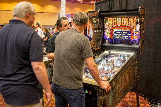 Game designer Joe Balcer and programmer Josh Kugler were on hand to talk about the game