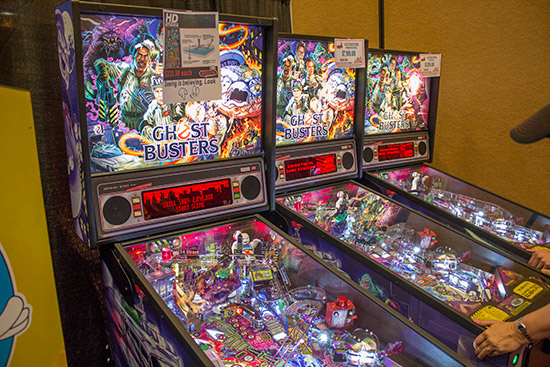Fun! were also showing the new Stern Pinball HD anti-glare glass