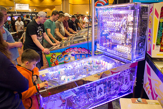 This perspex Super Straight was a popular attraction