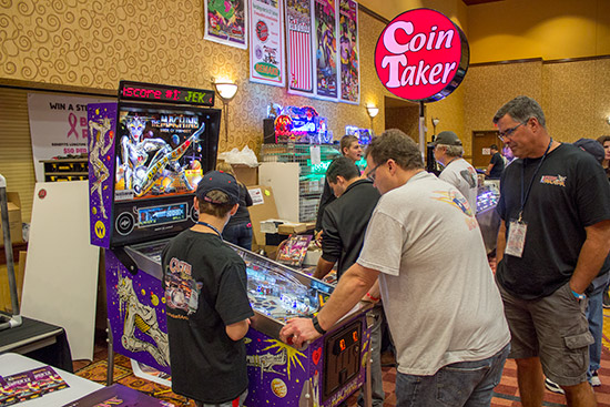 CoinTaker also has the Dutch Pinball Brideo fo Pinbot 2.0 on which the new 25th Anniversary edition will be based