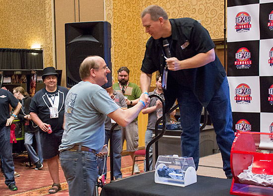 The lucky winner takes home the VP Cabs game