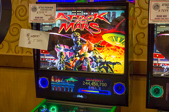 Fun! were also selling the new Attack from Mars remakes at $7,999 for the LE and $7,299 for the special edition