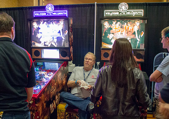 ...and two Buffy the Vampire Slayer machines