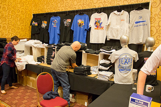 Lots of pinball swag available to buy