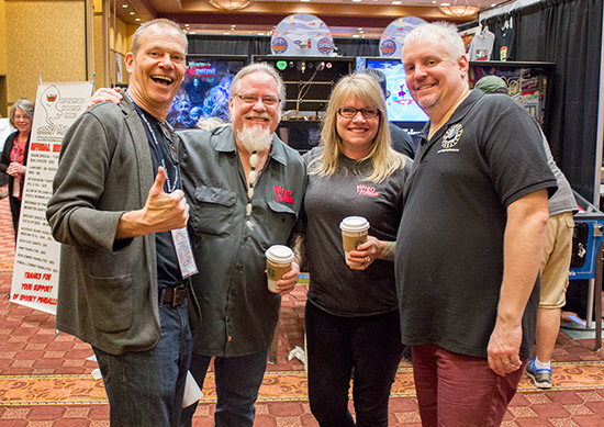 Immediately we are through the door we meet Jaap, Tommy, Suzanne and Andrew