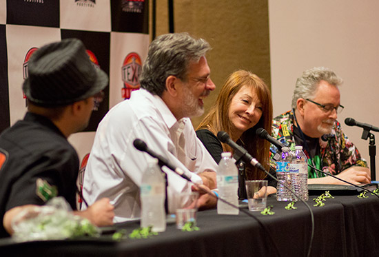 Charlie, Dennis, Cassandra, Greg and a bunch of leapers