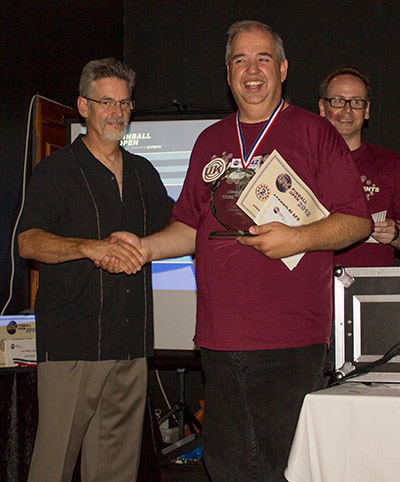 Second place, Martin Ayub