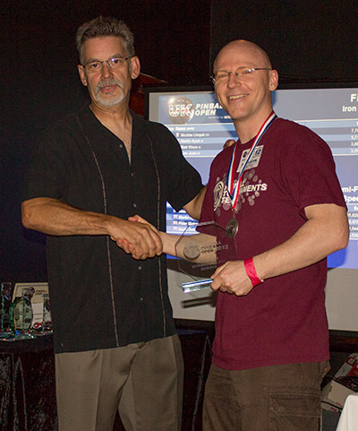 Second place, Phillip Eaton