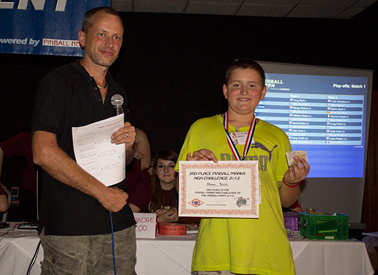 Third place, Adam Bona