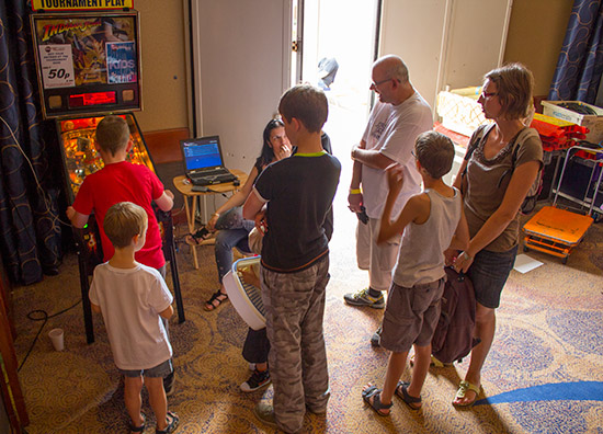 Sunday's UK Pinball Kids Tournament