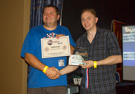 Third place, Franck Bona