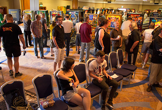 The UK Pinball Classic layout