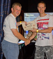 Fourth place, David Dutton