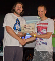 Third place, Dan Hardy