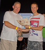 Second place, Garry Speight