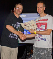 Second place, Stan Simpson