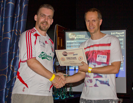 Midlands Region winner, Wayne Johns