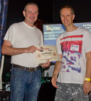 Second place, Phil Dixon