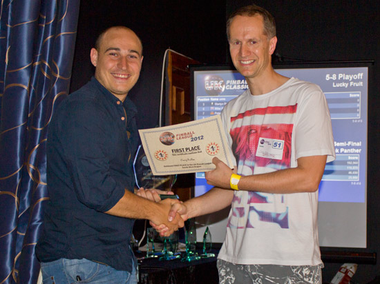 South-West Region winner, Craig Pullen